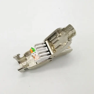 Connecteurs modulaires CE Lisyed <span class=keywords><strong>RJ45</strong></span> Cat.6 STP bouchons de fil solides sans outil/Cat6 pièces de télécom de prise sans outil - Product Image 3