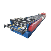 Machine de profilage à froid pour sections de portes à enroulement en aluminium, machine de formage à froid pour lames de portes métalliques avec moteur et pompe
