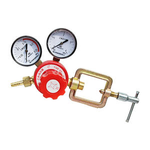 Vannes de régulation de pression YQY-07 pour propane, acétylène, dioxyde de carbone, avec manomètres tout cuivre pour argon, azote, hydrogène – Vente directe usine - Product Image 3