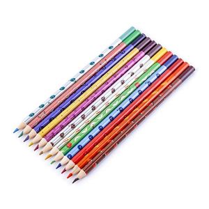 Fournitures scolaires colorées de qualité supérieure, crayons de couleur à l'huile pour le dessin artistique, ensemble de crayons de couleur personnalisés avec logo Bw-Cph01, formes multiples - Product Image 2