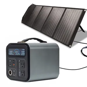 Generatore portatile della centrale solare 500w per il campeggio all'aperto 500Wh/14V/8A supporta più dispositivi