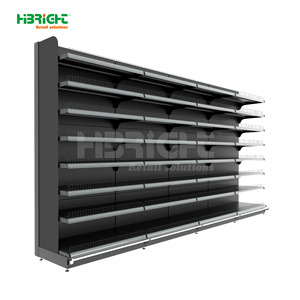 Espositore Regolabile di Lusso in Acciaio Antiruggine Resistente, Scaffalature con Rivestimento in Polvere Epossidica per Supermercati e Negozi Scontati - Product Image 1