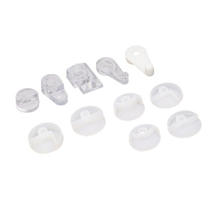 Shengyuan Plastic Glass Mirror Clip Transparent Rectangle Shape For Cabinet <b>Door</b> And Decoration Part <b>Number</b> 90180 - Product Image 3