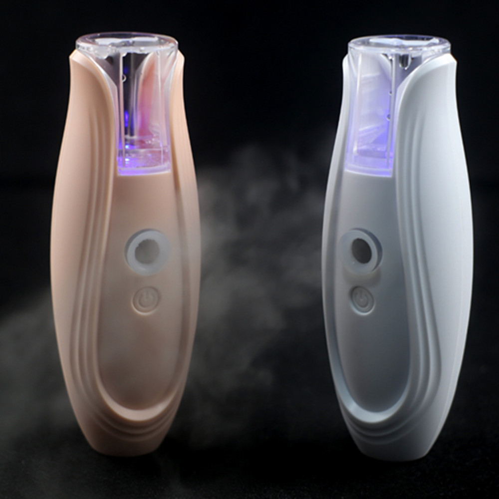 IFINE Beauty USB Перезаряжаемый мини-отпариватель для лица профессиональный ручной горячий паровой наноионный портативный отпариватель для лица