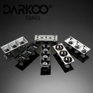 एल्यूमिनियम एलईडी लीनियर लाइट लेंस के साथ लीनियर रिफ्लेक्टर फ्रेस्नेल लेंस ऑप्टिक एलईडी लाइट लेंस लीनियर एलईडी लूवर्स लीनियर लेन - Product Image 4