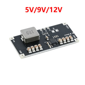 TPS61088 โมดูลบูสต์กำลังสูง 5V/9V/12V DC-DC กระแสไฟ 10A - Product Image 1