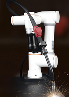 Brazo Robótico Chino con Soldador MIG/MAG, Brazo Robótico Colaborativo de 10 kg, Robot de Soldadura de 6 Ejes, 1400 mm para Aluminio