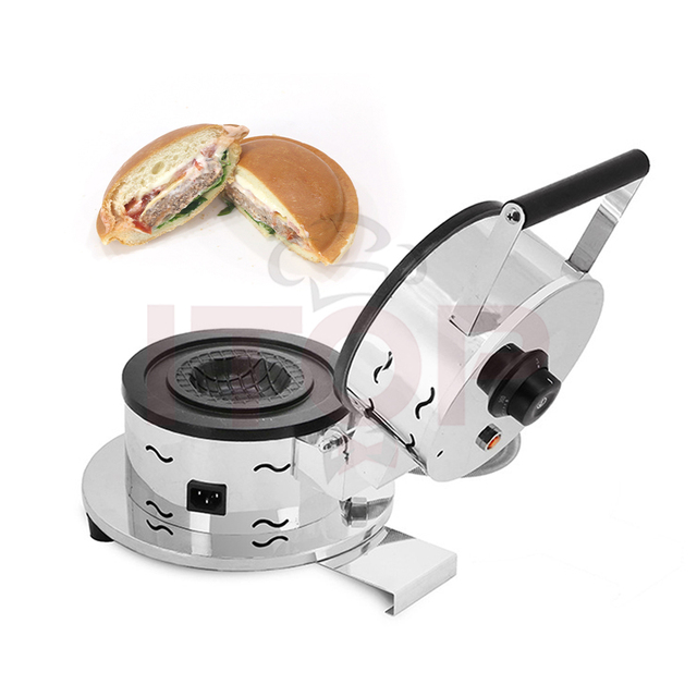 Warmer Donut Panini Gelato Press Maker 110V Home Sausage Machine Ham Machine Sausage Machine Sandwich Maker for Breakfast