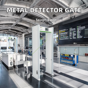 Équipement de contrôle de sécurité ZKT Eco Durable <span class=keywords><strong>Walk</strong></span>-<span class=keywords><strong>Through</strong></span>, magnétomètre en plastique, détecteur de métaux pour usage intérieur/extérieur, Chine - Product Image 3