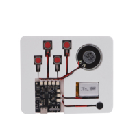 Décapsuleur rond de luxe étanche Bluetooth haut de gamme avec porte-clés, personnalisable par téléchargement USB, pour anniversaire, en plastique, avec fonction de stockage