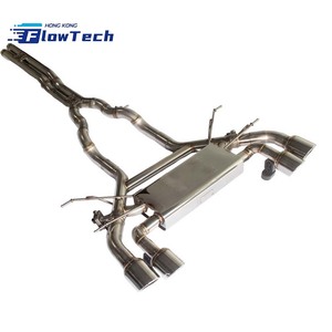 ท่อไอเสียแคทแบคประสิทธิภาพสูง OEM Ss304 สำหรับ Jaguar F-TYPE V8 5.0T พร้อมระบบวาล์วควบคุมเสียง - Product Image 3