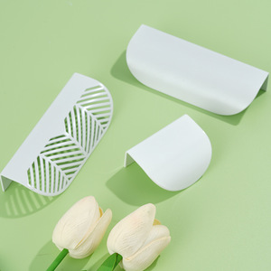 Chinese Style <b>Copper</b> Cabinet Handle Geometric Shape Easy Installation For Cabinet <b>Doors</b> - Product Image 1