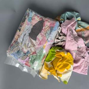 Trapos Industriales Multicolor de Algodón Reciclado, Trapos de Limpieza Industriales para Pintores, 100% Algodón - Product Image 1