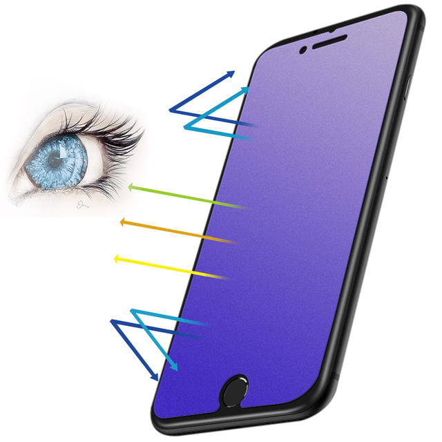 Wholesale Anti AG Blue Light Screen Protector Eye Protection 9h Temper Glass for Samsung for HUAWEI for OPPO