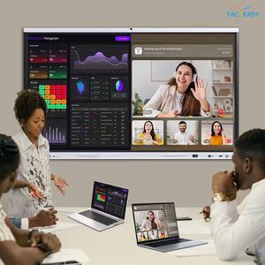 4K Interactieve Smart Digital Boards Smart Whiteboard <span class=keywords><strong>Android</strong></span> 15 Ai Interactieve Displays Flat Panes Tv Touchscreen Voor Het Bedrijfsleven - Product Image 5