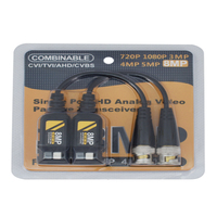 Accessoire DE Caméra DE VIDÉOSURVEILLANCE Jumelé Clip Passif De Type 8MP HD Vidéo Balun pour AHD CVI TVI CVBS Caméras
