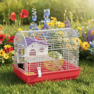 Vente en gros d'usine Petite <span class=keywords><strong>cage</strong></span> à oiseaux Grand espace <span class=keywords><strong>Cage</strong></span> à perroquet pliable en métal <span class=keywords><strong>Cage</strong></span> à <span class=keywords><strong>chinchilla</strong></span> Facile à assembler Portable Durable - Product Image 2