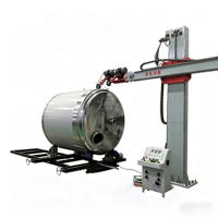 Machine de polissage haute performance Zhongtong pour têtes de vannes, corps de réservoirs, cylindres, acier au carbone, moteurs, boîtes de vitesses, roulements et pompes
