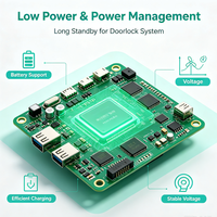 Placa PCBA de Procesamiento de Video para Videoportero, Módulo PCBA WiFi para Videoportero, Placa de Control de Audio y Video OEM ODM para Hogar Inteligente