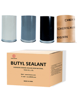 Colle adhésive de mastic thermofusible butylique de première étanchéité pour verre creux avec mastic à faible perméabilité à la vapeur d'eau