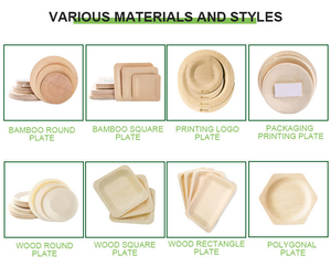 Piatti e Vassoi Quadrati Biodegradabili Compostabili in Foglia di Palma Personalizzabili Eco-Friendly per Ingrosso - Product Image 2