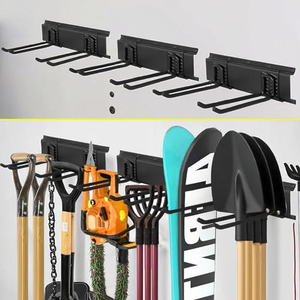 2025 stockage d'outils noir 64 _ pouces pliable détachable métal stockage d'outils noir 64 pouces Garage salle de bain pour hommes cadeaux - Product Image 4