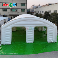 Bâche en PVC imperméable Sayok 72 pieds énorme tente de pavillon gonflable pour l'exposition de sport de fête d'événement en plein air