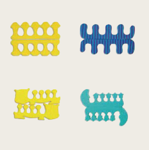 ที่แยกนิ้วเท้าแบบมืออาชีพ ทำจากโฟมนุ่ม สำหรับทำเล็บเท้า ทาสีเล็บ ช่วยจัดเรียงนิ้วเท้า รองรับการดูแลเล็บในสปาและร้านทำเล็บ - Product Image 2