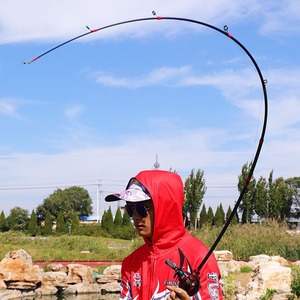 Caña de Pescar <span class=keywords><strong>Bandit</strong></span> Carbon Fly Spinning de 6.6 pies, Mediana-Pesada, para Lago, Río y Arroyo, Equipo de Pesca Resistente - Product Image 2