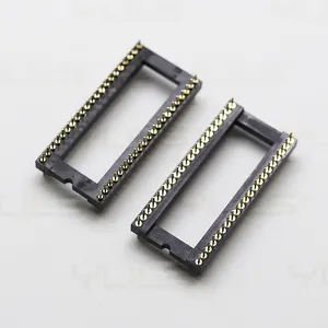 Hot Koop Producten 2.0Mm 2.54Mm Toonhoogte Gefreesd Male Header Connector Pcb Header Connector Dip Smt Ronde Gold Pin header Connector