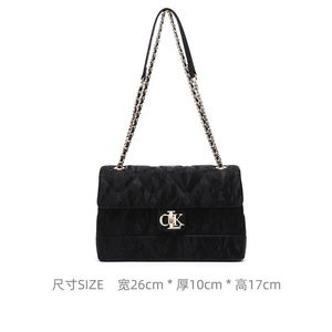 <span class=keywords><strong>Bolso</strong></span> de Hombro Acolchado Negro Minimalista/Normcore de Primavera &WQ para <span class=keywords><strong>Mujer</strong></span>, <span class=keywords><strong>Bolso</strong></span> Bandolera Espacioso con Cadena Ajustable de Cuero Trenzado - Product Image 6