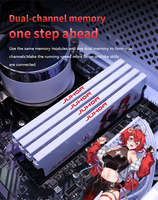 JUHOR 8*2GB DDR4 3200MHz Hynix Desktop Memory RAMs ADIE in Stock