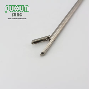 Fórceps de agarre grandes de litotomía reutilizables de 10mm, instrumentos endoscópicos quirúrgicos médicos, juego de laparoscopia laparoscópica, acero Manual - Product Image 3