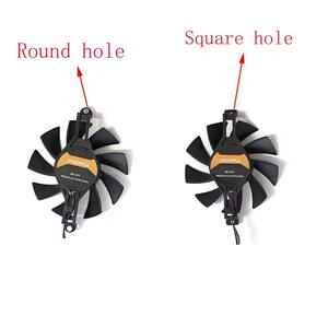 Nuevo ventilador GPU de 75MM y 4 pines para <span class=keywords><strong>GeForce</strong></span> <span class=keywords><strong>GTX</strong></span> 1050 1060 1050TI 1050 960 <span class=keywords><strong>950</strong></span>, ventilador de refrigeración de tarjeta gráfica - Product Image 6