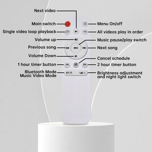 Projecteur Galaxie Étoiles LED 4K HD pour Décoration de Chambre, Lampe <span class=keywords><strong>Planétarium</strong></span> Nuit 3D 4K à Thème Astronaute - Product Image 4