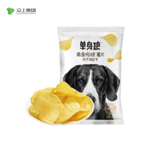 single dog potato chips