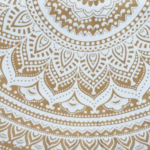 Rugod — rondes de mandala doré, couvertures de méditation, décoration de style bohème et pour mariage - Product Image 1