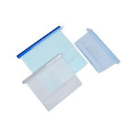 Récipient alimentaire réutilisable léger et écologique pour sacs de rangement de cuisine Sac de rangement alimentaire en silicone