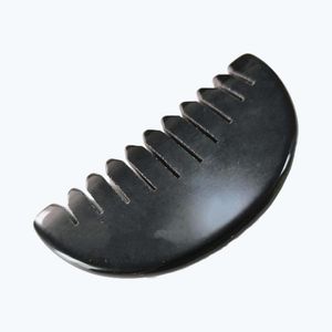 Peine de obsidiana para masajear el cuero cabelludo - Product Image 2