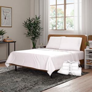 <span class=keywords><strong>Copripiumino</strong></span> in cotone egiziano <span class=keywords><strong>Set</strong></span> <span class=keywords><strong>lenzuola</strong></span> 600tc doppio spazzolato con <span class=keywords><strong>copripiumino</strong></span> e <span class=keywords><strong>lenzuola</strong></span> piatte e letto in cotone - Product Image 3