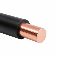 Fil de cuivre massif BV 16mm² isolé PVC 450/750V, câble électrique unipolaire pour distribution d'énergie et bâtiment