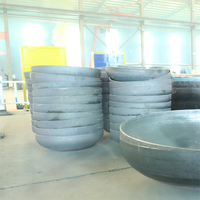Cubierta Cúpula de Acero Inoxidable NDT con Ra≤0.8µm, Cabeza Torisférica Calificada Según Dibujo, Estructura Estable, Fabricada por Hilado