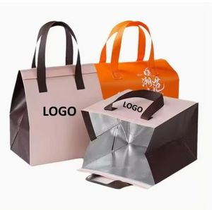 Wholesale Custom Printed Nonwoven <strong>Cooler</strong> Tote Bag Laminated PP <strong>Material</strong> - Product Image 3
