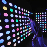 Team Building populaire Activer Spot Push Led Light Button Jeux Défi interactif pour activer la salle de jeu