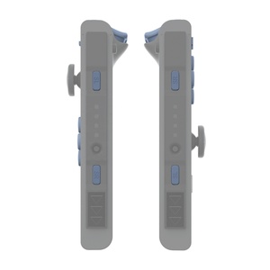 EXtremeRate Nouveautés Offre Spéciale Kits de Boutons Gris Ardoise Mat UV 21-en-1 pour Manettes Nintendo Switch Modifiées et OLED - Product Image 6