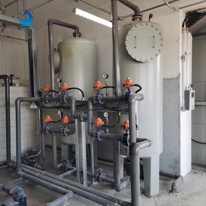 Filtro Verticale in Acciaio al Carbonio per Trattamento Acque Industriali, Rimozione Solidi Sospesi e Filtrazione Acque di Processo - Product Image 5