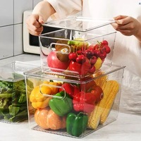 Koelkastopbergers - Voedselveilige, vrieskastbestendige keukenorganizers voor fruit, groenten, eieren en voedselconservering