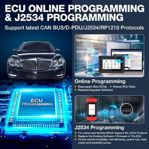 Nuevo Escáner OBD2 X431 PAD V con WiFi, Herramienta de Diagnóstico, Fuente de Alimentación para Automóvil, Probador de Batería, Lector de Códigos - Product Image 3