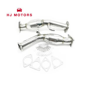 Выпускная труба из нержавеющей стали для выхлопных труб 9-17 Nissan 370z Infiniti <span class=keywords><strong>G37</strong></span> Z34 VQ37VHR, выхлопные трубы для автомобилей - Product Image 2