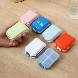 Pastillero Plegable de 8 Compartimentos, Organizador de Medicamentos Portátil de 3 Niveles para Viajes y Desplazamientos Profesionales - Product Image 1